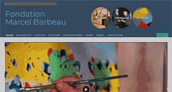 Desktop Screenshot of marcelbarbeau.com